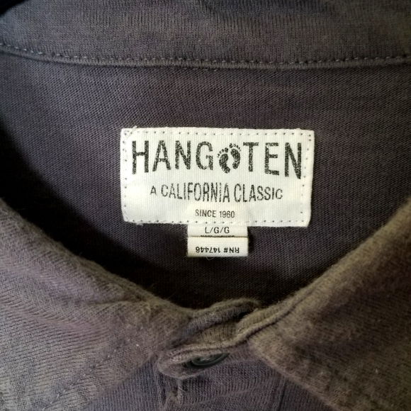 Hang Ten, Size - L, Color - Grey with white/black/light grey pattern - Picture 4 of 8